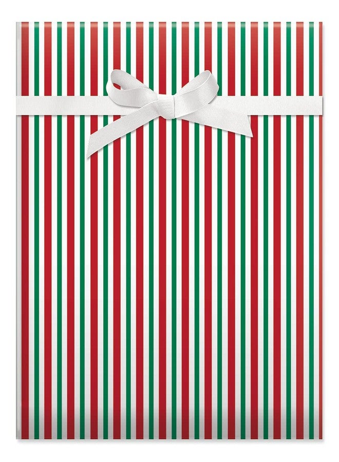 كارانت ورق تغليف هدايا "أوه سو ميري" المسطح - مجموعة من 3 أوراق تغليف هدايا للعطلات، مقاس 22 × 34 بوصة، سهلة التخزين - Image 3